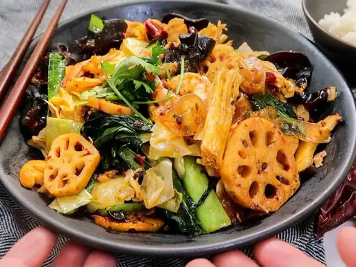 Spicy Veggie Mala Pot
