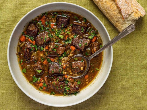 Traditional Slow-Boiled Soup with Beef